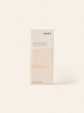 Mast Organic Chocolate Bar with Almonds and Sea Salt - Heyday Goods