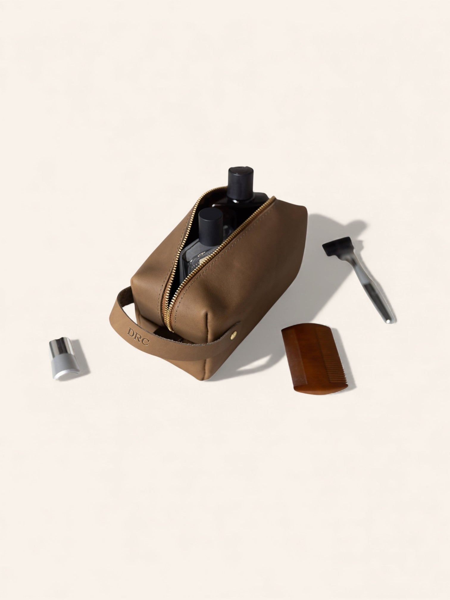 Leather Dopp Kit - Heyday Goods