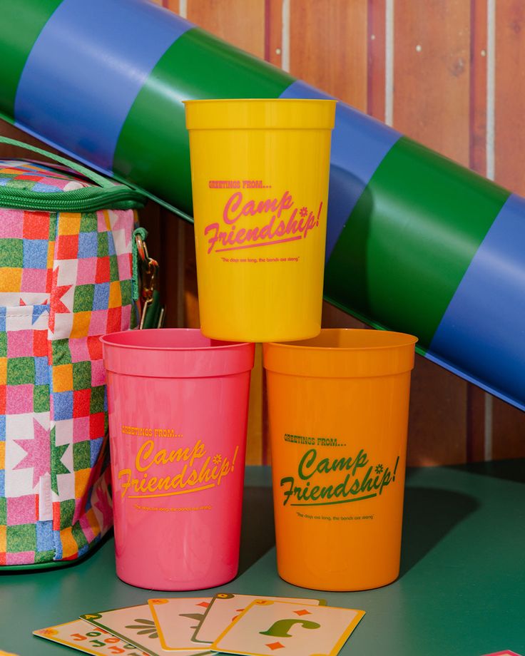Colored Stadium Cups - Heyday Goods