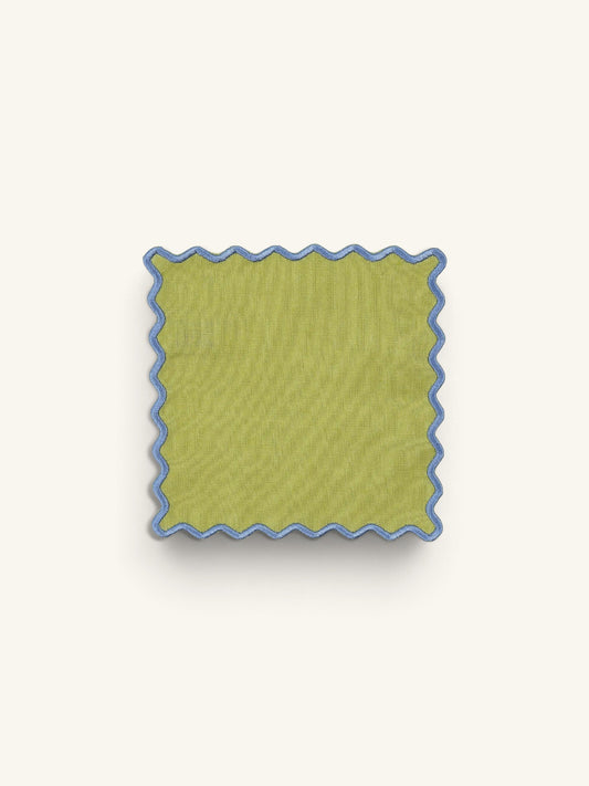 HOUSE OF GLEASON | SQUARE LINEN COCKTAIL NAPKINS