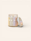 Custom Soy Wax Candle in Reusable Glass Jar - Heyday Goods