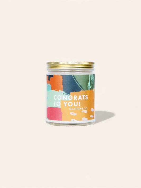 Congratulations Candle | 9 oz. - Heyday Goods
