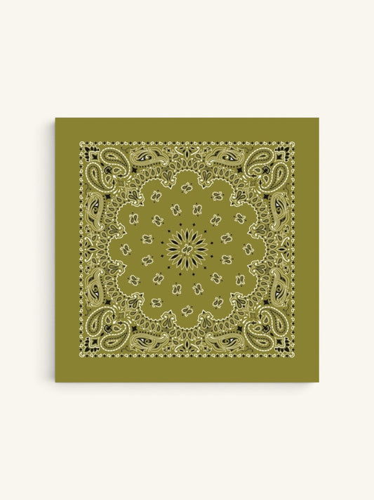PAISLEY PRINTED BANDANA