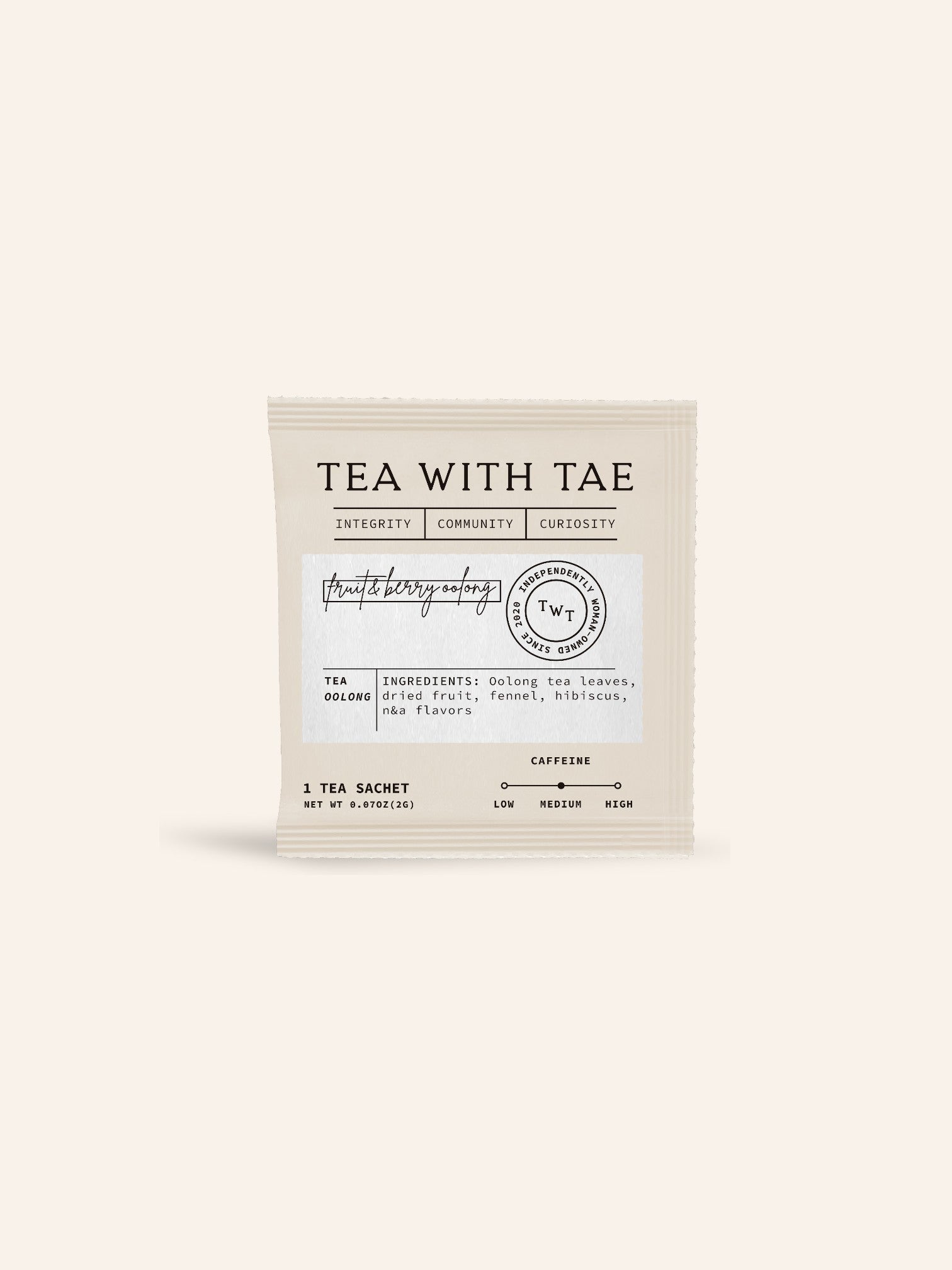 Tea with Tae Fruit & Berry Oolong Tea Bag - Heyday Goods