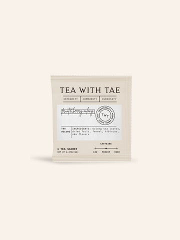 Tea with Tae Fruit & Berry Oolong Tea Bag - Heyday Goods