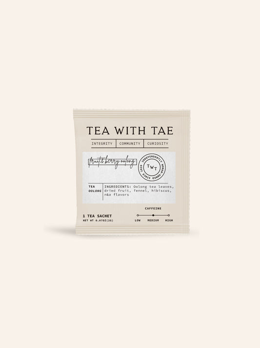 Tea with Tae Fruit & Berry Oolong Tea Bag - Heyday Goods