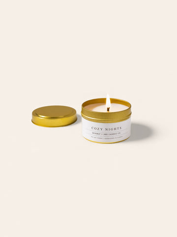 Cozy Nights Travel Candle | 4 oz. - Heyday Goods
