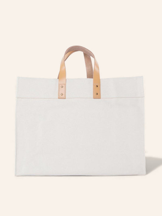 Leather Handle Tote - Heyday Goods