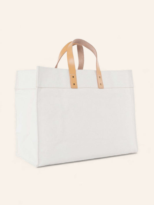 Leather Handle Tote - Heyday Goods
