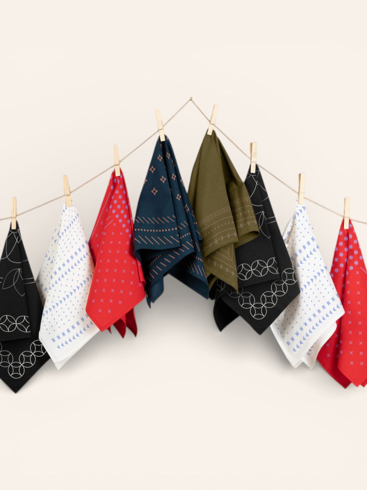 Tied & True Organic Cotton Bandana and Canvas Tote Kit - Heyday Goods