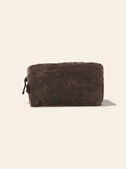 Waxed Canvas Dopp Kit - Heyday Goods