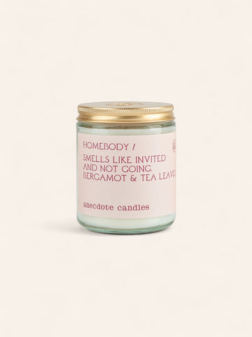 Anecdote Candles | Homebody Candle (Bergamot & Tea Leaves) - Heyday Goods
