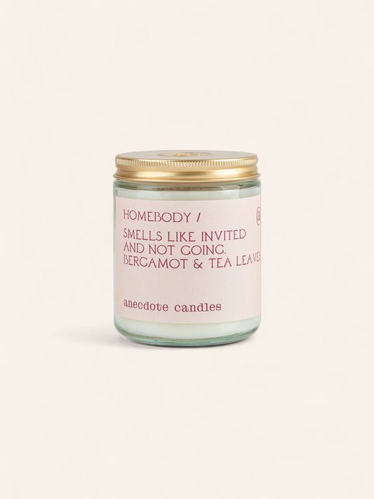 Anecdote Candles | Homebody Candle (Bergamot & Tea Leaves) - Heyday Goods