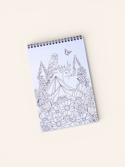 Outdoor Adventure Coloring Book - Heyday Goods