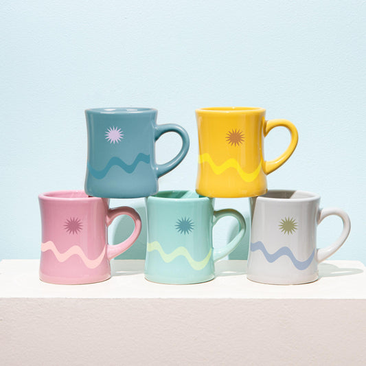 10 oz. Retro Diner Mug - Heyday Goods