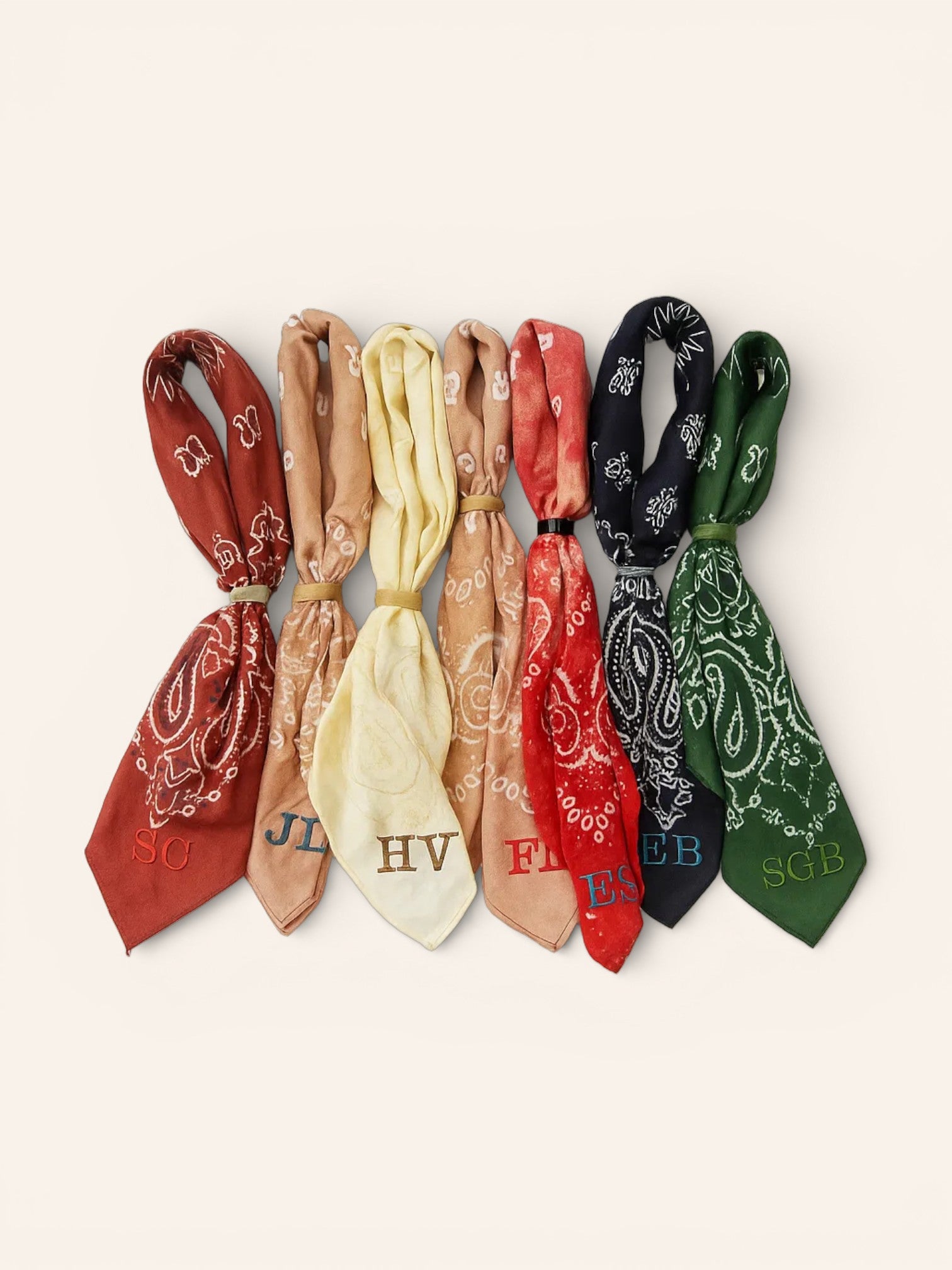 Monogram Icon Bandana - Heyday Goods