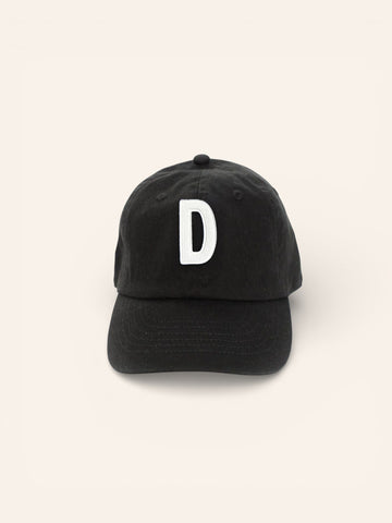 Black Letter Baseball Hat - Heyday Goods