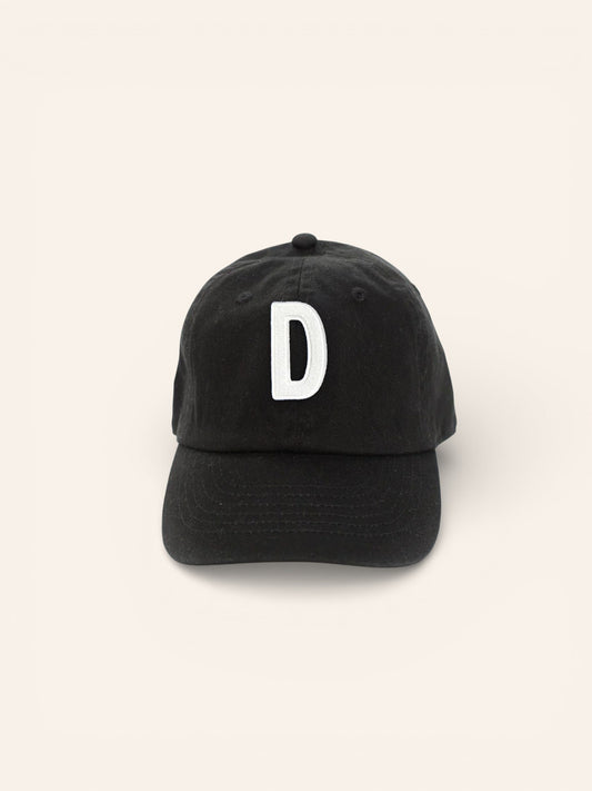 Black Letter Baseball Hat - Heyday Goods