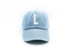 Denim Letter Baseball Hat - Heyday Goods