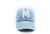 Denim Letter Baseball Hat - Heyday Goods