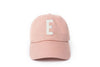 Dusty Rose Letter Baseball Hat - Heyday Goods