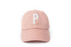 Dusty Rose Letter Baseball Hat - Heyday Goods