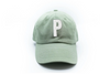 Dusty Sage Letter Baseball Hat - Heyday Goods