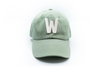 Dusty Sage Letter Baseball Hat - Heyday Goods