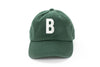 Hunter Green Letter Baseball Hat - Heyday Goods