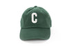 Hunter Green Letter Baseball Hat - Heyday Goods