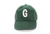 Hunter Green Letter Baseball Hat - Heyday Goods
