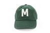 Hunter Green Letter Baseball Hat - Heyday Goods