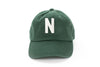 Hunter Green Letter Baseball Hat - Heyday Goods