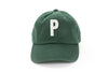Hunter Green Letter Baseball Hat - Heyday Goods