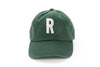 Hunter Green Letter Baseball Hat - Heyday Goods