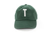 Hunter Green Letter Baseball Hat - Heyday Goods