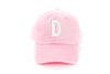 Light Pink Letter Baseball Hat - Heyday Goods