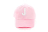 Light Pink Letter Baseball Hat - Heyday Goods