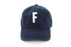 Navy Blue Letter Baseball Hat - Heyday Goods