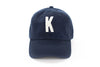 Navy Blue Letter Baseball Hat - Heyday Goods