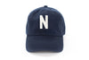 Navy Blue Letter Baseball Hat - Heyday Goods