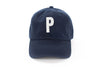 Navy Blue Letter Baseball Hat - Heyday Goods