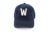 Navy Blue Letter Baseball Hat - Heyday Goods