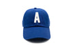 Royal Blue Letter Baseball Hat - Heyday Goods