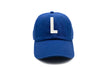 Royal Blue Letter Baseball Hat - Heyday Goods