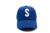 Royal Blue Letter Baseball Hat - Heyday Goods