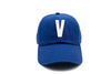 Royal Blue Letter Baseball Hat - Heyday Goods