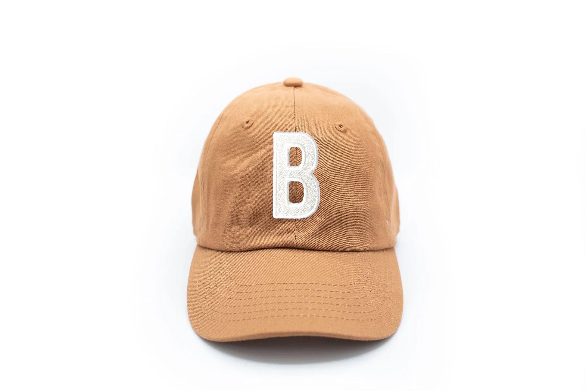 Terra Cotta Letter Baseball Hat - Heyday Goods