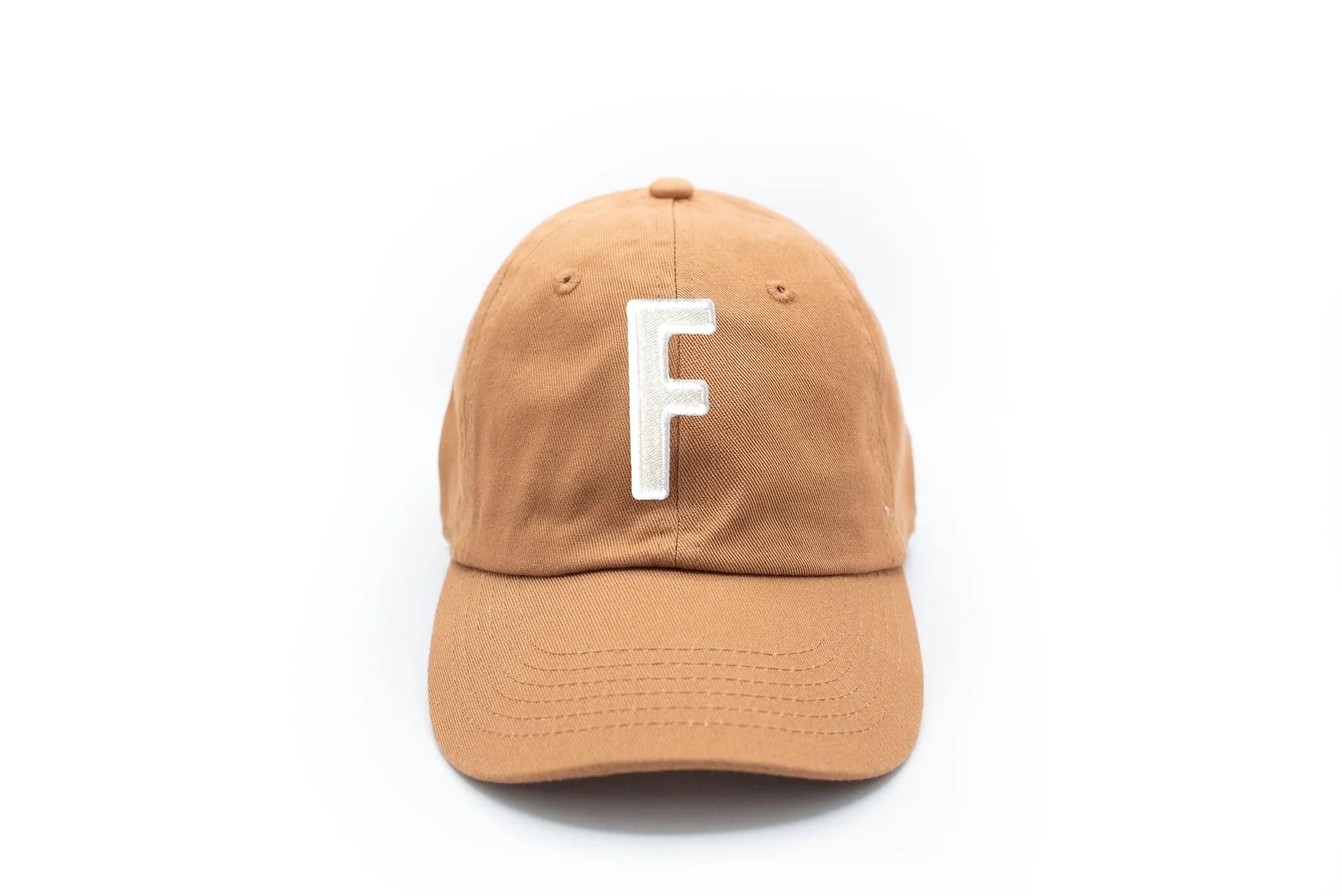 Terra Cotta Letter Baseball Hat - Heyday Goods
