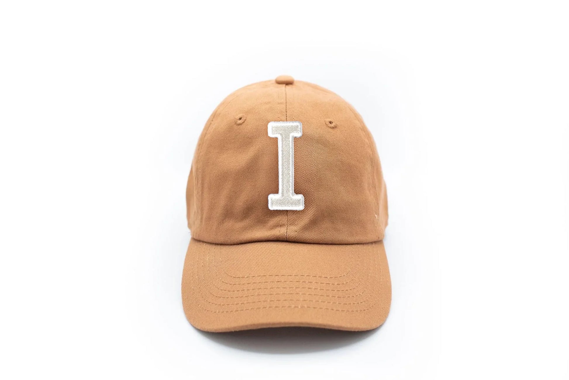 Terra Cotta Letter Baseball Hat - Heyday Goods